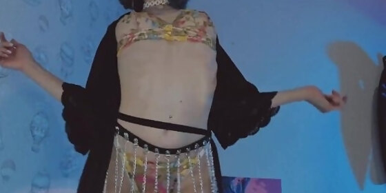 just a dance in a silk robe