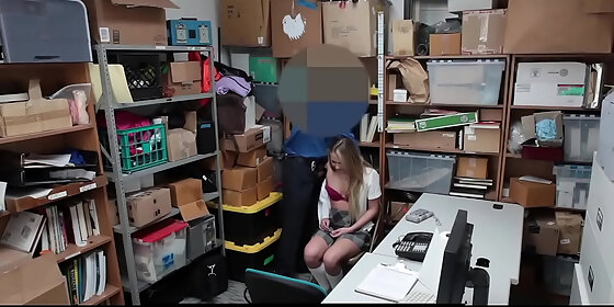 creepyguard pervy guard fucking teenie and records everything