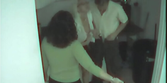 office slut is fucked in the staff room