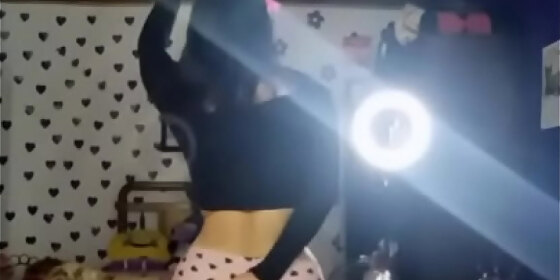 dancing in panties of hearts