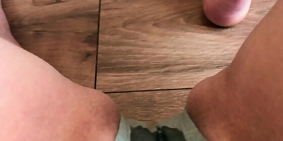 rubbing creamy pussy with wet panties until i have a pulsating orgasm