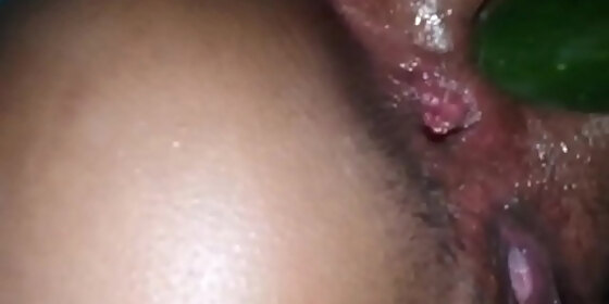 my bitch eating a cucumber in the ass until it gets red and spread part 3 lovely spread and red hole