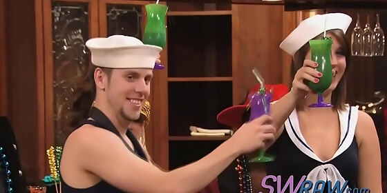 wild roleplay party ended up in a messy and lusty swinger orgy