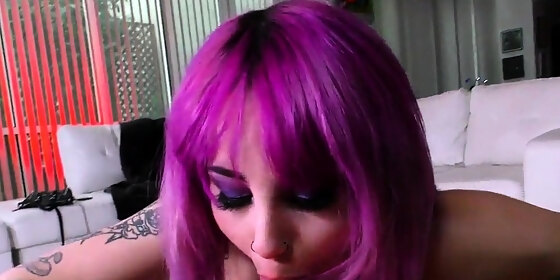 pov piercing n ink coloredhair gf fucked