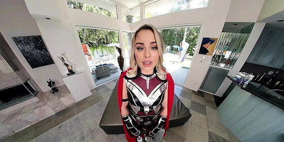 vr conk anna claire clouds as jane foster in thor xxx parody