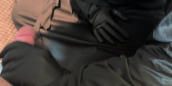 i used my hostage to fuck myself and hit him one and he got pretty aroused