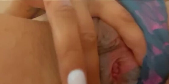 take a peek inside my wet pussy sexy busty babe solo female masturbation
