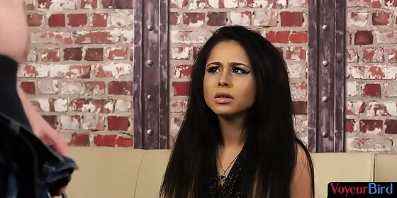 cfnm teenie enjoys watches male wanker how he wanks on her