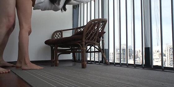 560px x 280px - Hotel Balcony Sex And Cum In Mouth HD SEX Porn Video 8:31