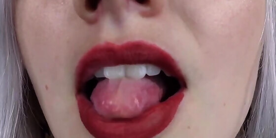 miss ruby grey tantalized by my mouth