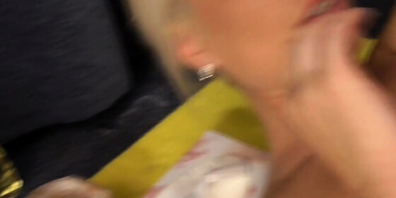 blond bombshell cuckolding pov 69