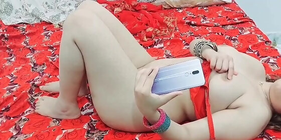 indian bhabhi showing her nude body to her lover on video call with clear hindi voice dirty talking