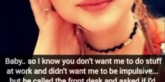 hotwife makes husband watch her fuck hotel guest on snapchat