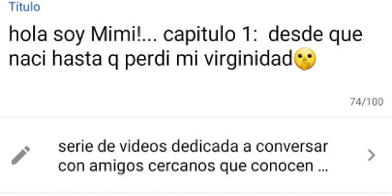 youtube mimi boliviana