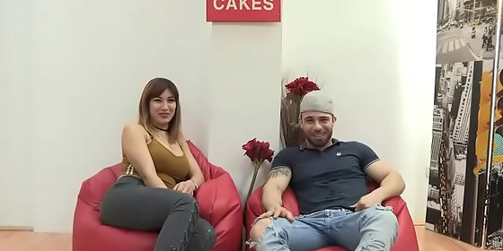 busty noelia and her husband film a porno for the first time