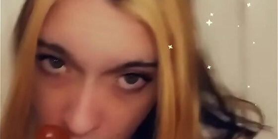 sexy slut wants to wrap her lips around your cock