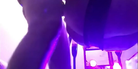 bbw squirting in the sex swing