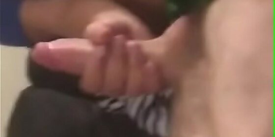 ebony teen almost gets caught sucking cock by her