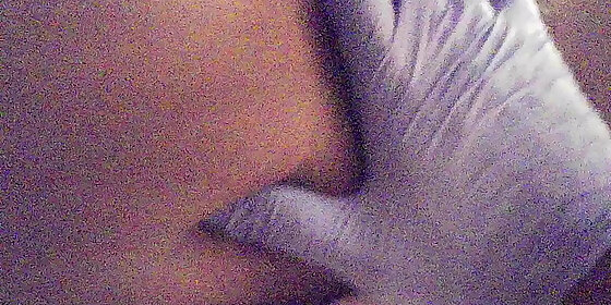 her pussy started twitching from pussy massage lol