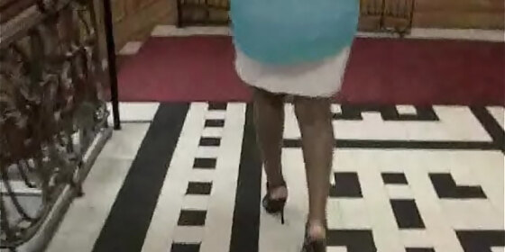 public stiletto walk
