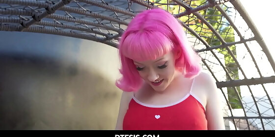 dtfsis stepsister evie rees getting more inspired with the help of her stepbrother as he bangs her tight teen muffin