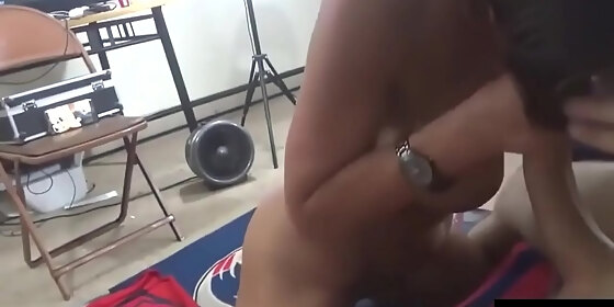 big tits cougar sucks young cock