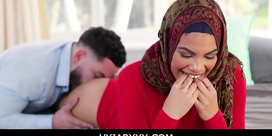 hyjabxxx arab stepsister in hijab gets prepared for arranged marriage maya farrell