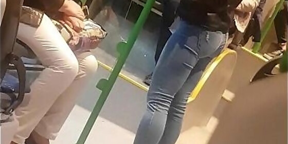 great arse on the bus