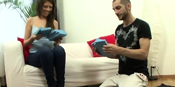 frisky brunette perfection samantha k gets annihilated