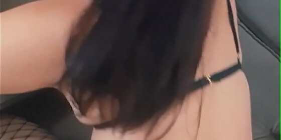 toasting and getting a blowjob on my pussy happy new year