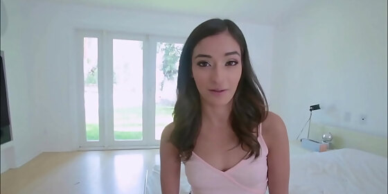 skinny teen stepsister emily willis fucks her religious virgin stepbrother pov