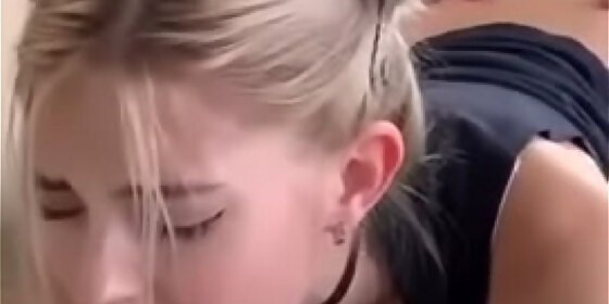 otaku blonde moaning hot