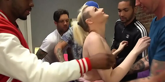 strangers dp fuck blonde cheerleader