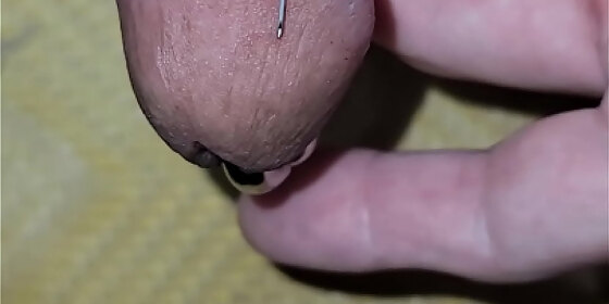 my glans piercing