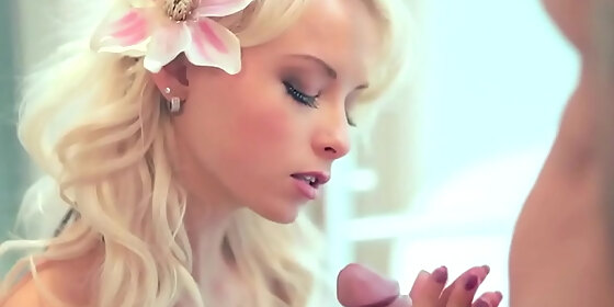 the flowering of romantic connection via blowjob with cum