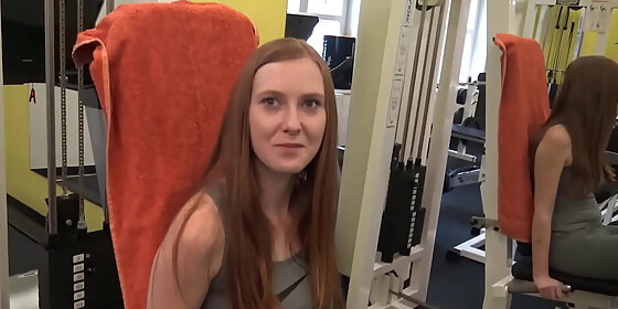 hunt4k magnificent chick gives trimmed vagina for cash in the gym