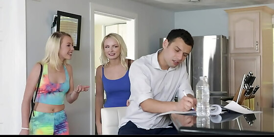 roughuse stepsisters alice pink dixie lynn are free use for stepbrother to fuck