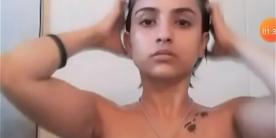 skinny periscope in the shower