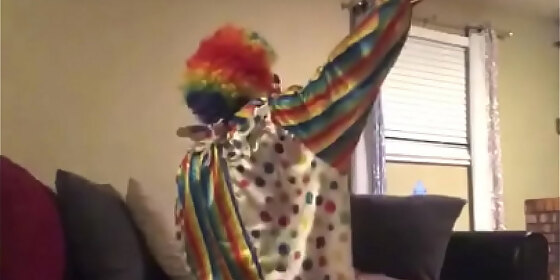 clown fucks wife when husband leaves house