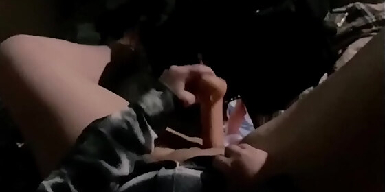 wife masturbates to strangers cock