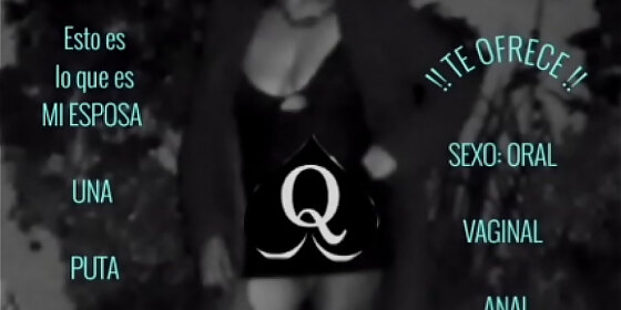 my wife s whore offering herself to men like the prostitute bitch she is