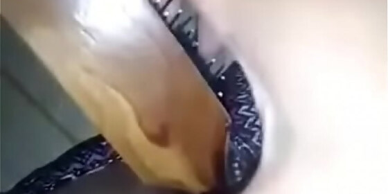 my ex girlfriend sticking a brush
