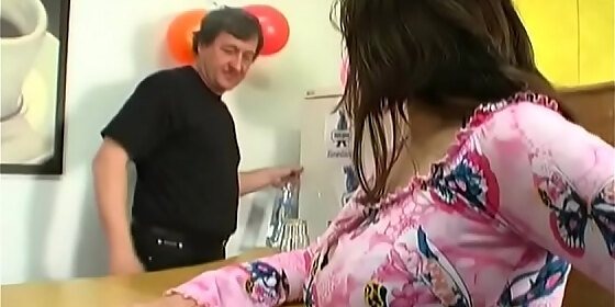 dissolute chick jenny with big natural tits erotically teases