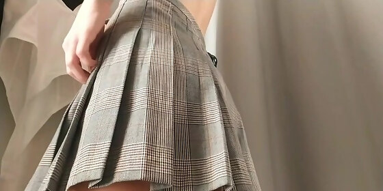 beauty ass in dressing room change clothes