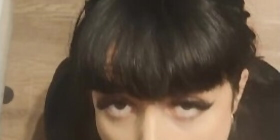 brush teeth face fuck cum in mouth