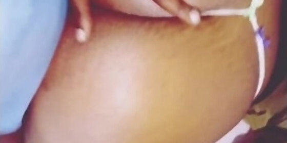 pov doggystyle backshots throwing it back in sexy thong