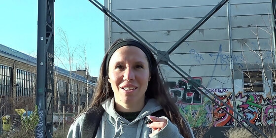 german scout female teacher seduce to fuck at fake model job for cash in berlin