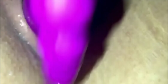 milf with but plug fucks herself till she cums