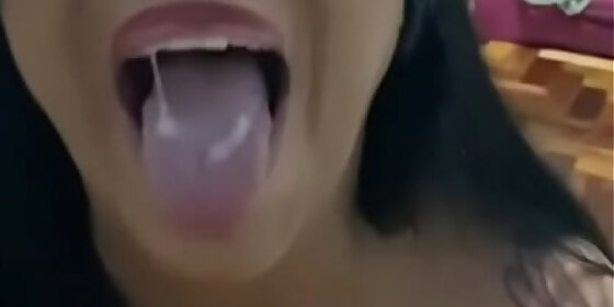 pamela ferrary sucking and licking the fucking plate