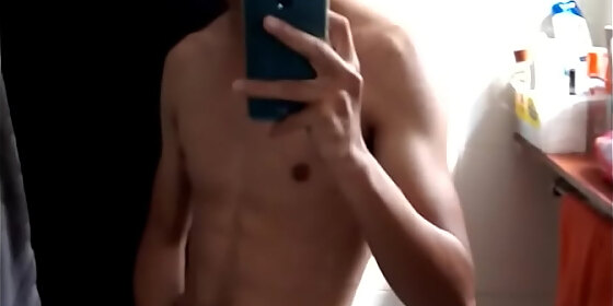 julian in the shower